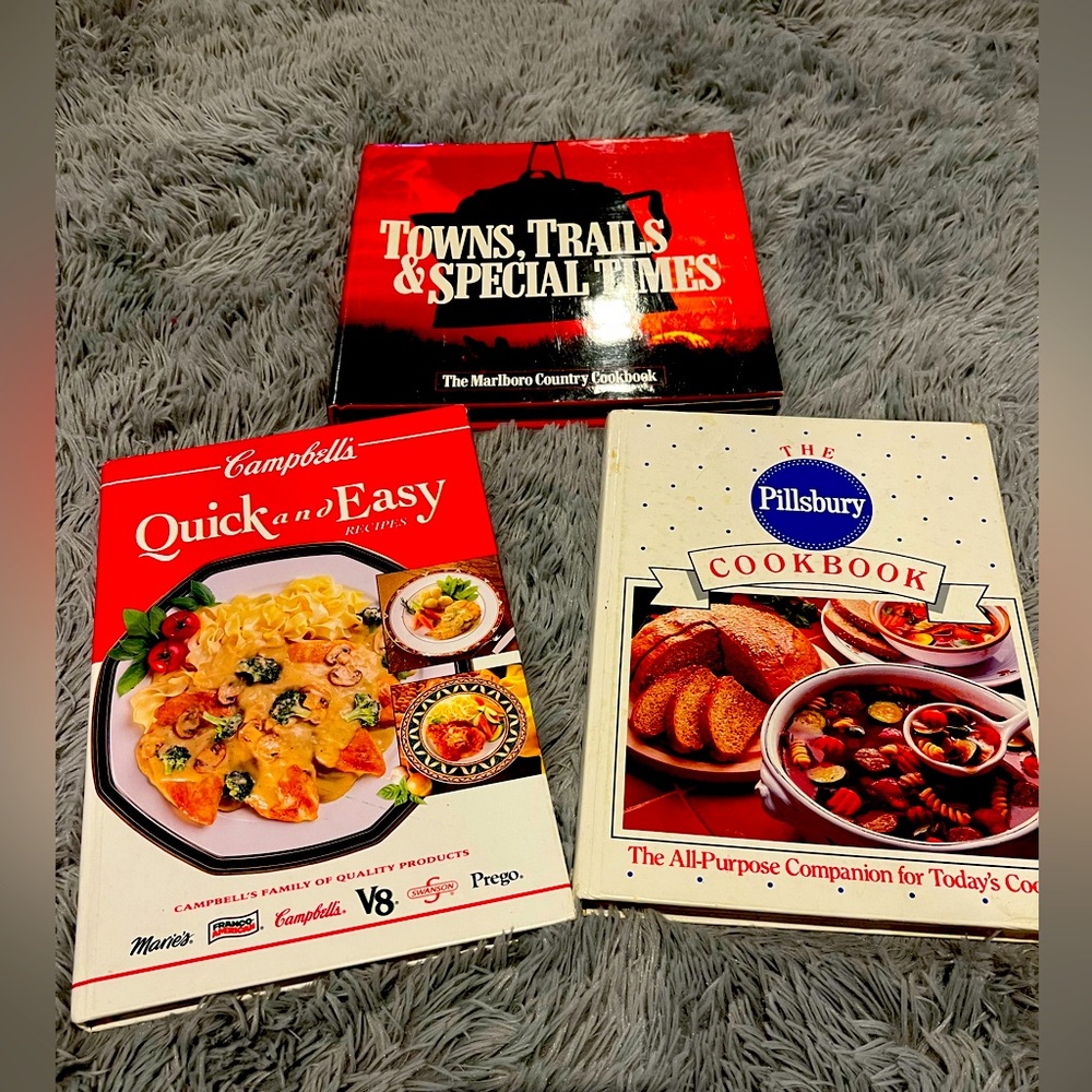 Bundle of vintage cookbooks